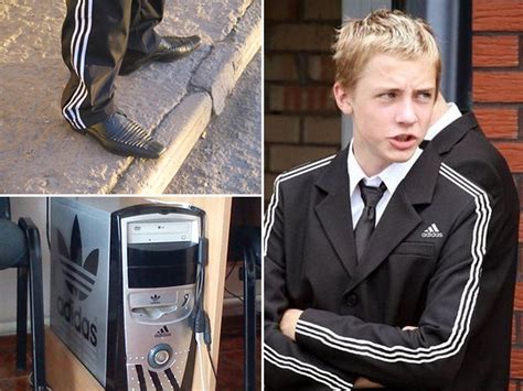 why do russians wear adidas.